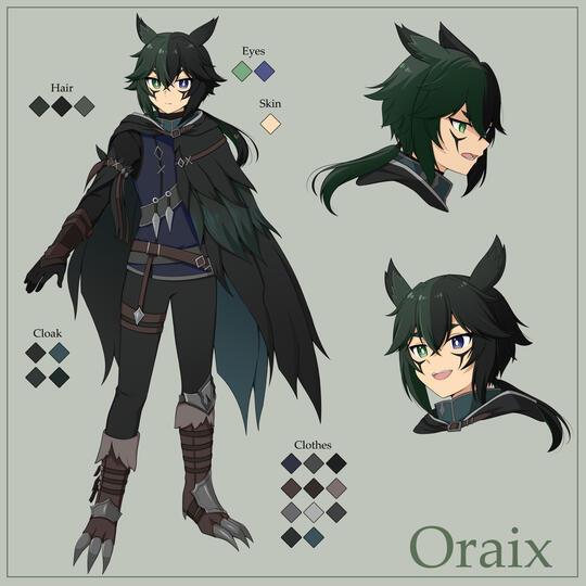 Commission: Oraix Reference Sheet